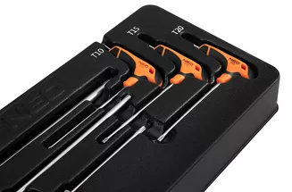 Neo zestaw kluczy Torx 6 sztuk wkładka 84-264 - 3