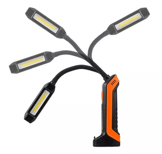 Neo Lampa warsztatowa akumulatorowa 400 lm COB + latarka 99-102 - 3