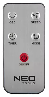 NEO Tools Wentylator podłogowy 45W śr. 40 cm 3 prędkości pilot 90-002 - 2