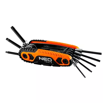 Neo klucze Torx z uchwytem T9 T10 T15 T20 T25 T27 T30 T40 09-573