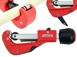 AWTOOLS Obcinak do rur PCV AL CU szybkonastawny z gratownikiem AW31530