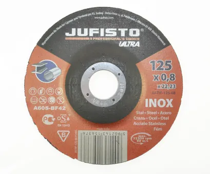 Waart Tarcza do cięcia stali INOX 125x0,8mm JU-TIF-125-08 