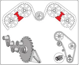 Yato Blokady rozrządu uniwersalne VAG Opel Ford YT-0633  - 2