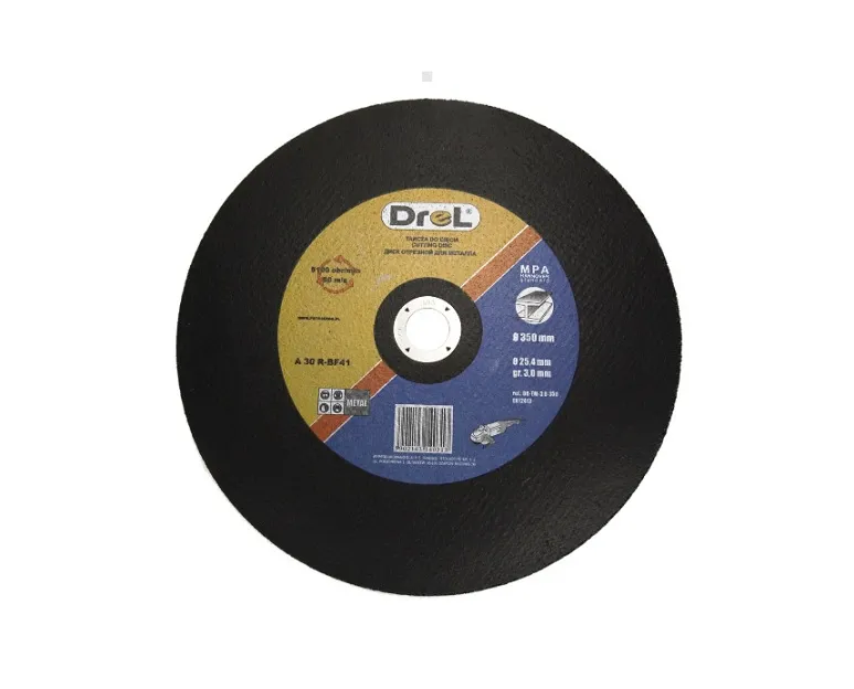 Drel Tarcza korundowa do cięcia metalu 350 mm  DR-TM-3,0-350 