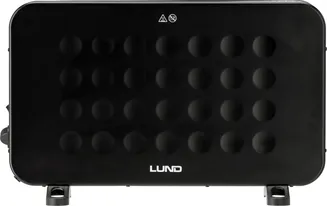 Lund Grzejnik konwektorowy 2000W czarny 68651 - 2