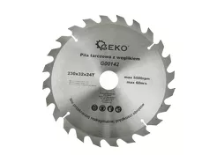 Geko Tarcza do cięcia drewna 230x32mm 24z. G00142 