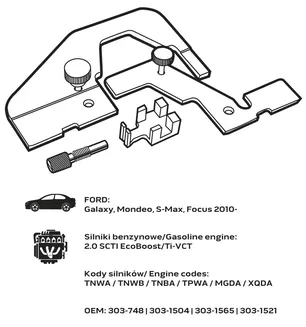 Neo Blokada rozrządu 2,0 SCTi Ti-VCT ECOBOOST Ford 11-336 - 2