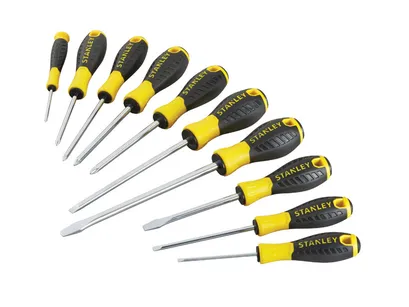 Stanley Śrubokręty zestaw Essential 10szt.  STHT0-60211