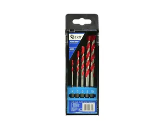 Geko Wiertła uniwersalne 5szt. 4-10mm G38251 - 4
