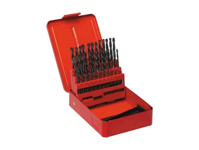 Sherwood Zestaw wierteł szlifowanych do metalu 1-6mm 51szt.  SHR0258380