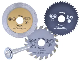 XL Tools Tarcze HSS TCT diament 3szt. 50mm + trzpień KAM28 - 7