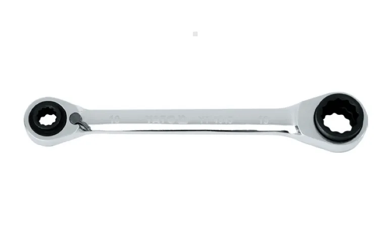 Yato Klucz oczkowy z grzechotką dwustronny 10x13x17x19mm YT-4945