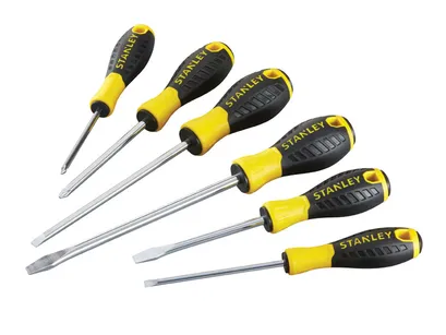 Stanley Śrubokręty zestaw Essential 6szt.  STHT0-60209