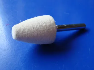 Surex Filc polerski na trzpieniu stożek 25x30mm TFS-2530 - 2