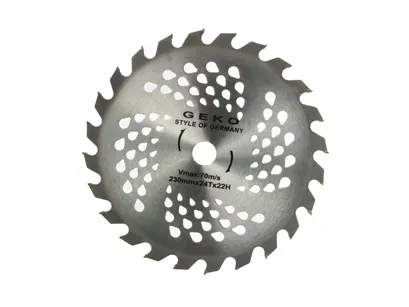 Geko Tarcza do cięcia drewna 230x22mm 24z. z otworami G78060 