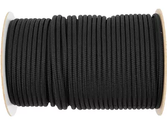 Vorel Lina pleciona PP 8 mm 100 m czarna 69475 - 2