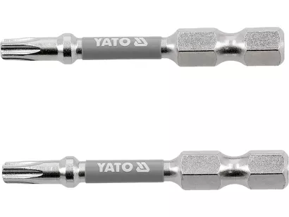 Yato Bity udarowe 1/4"x50 mm T20 2 szt. niklowane YT-78033