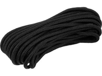Vorel Lina pleciona PP 10 mm 20 m czarna 69477