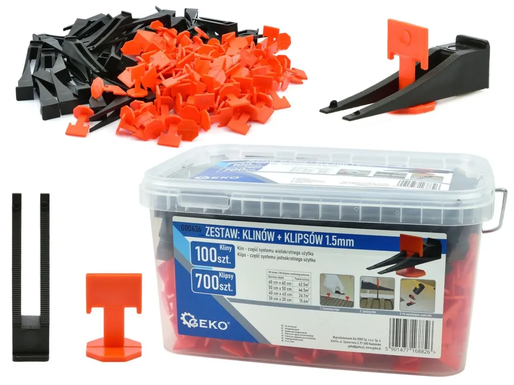 Geko System do poziomowania płytek G00436
