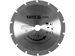 Yato Tarcza do drewna z gwoździami 185mm 14T 20mm YT-60628