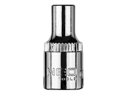 Neo Klucz nasadowy 10mm 1/4" 6-kątny 08-450