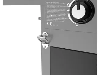 Lund Grill gazowy 5+1 z żeliwnym rusztem 17,5 kW 99636 - 14