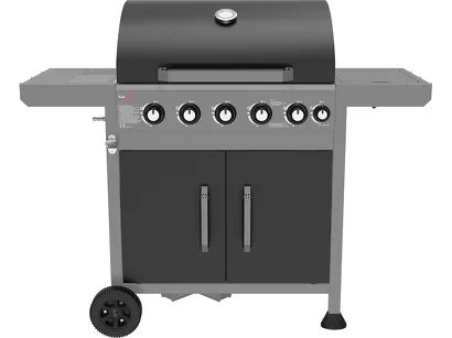 Lund Grill gazowy 5+1 z żeliwnym rusztem 17,5 kW 99636