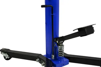 Geko Podnośnik hydrauliczny, dociskacz skrzyni biegów teleskopowy 500kg G02101 - 5