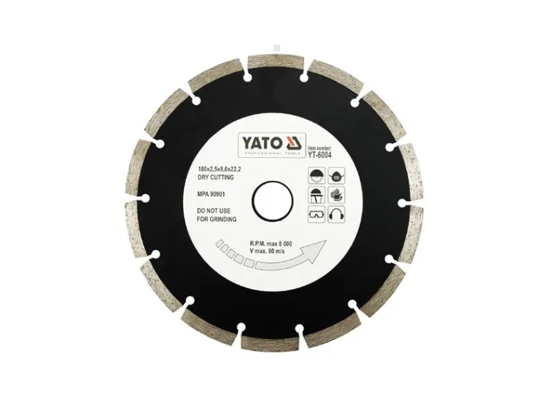 Yato Tarcza diamentowa do cięcia betonu segmentowa 115x2,1mm YT-6002 