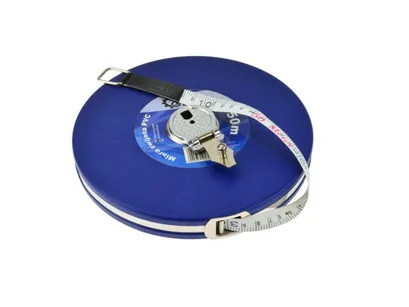 Geko Taśma miernicza PVC zwijana 50m G01475 