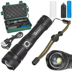 Geko Latarka taktyczna LED 1800 mAh 1500 lm G15122