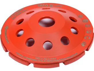 Yato Tarcza szlifierska diamentowa do betonu 125mm YT-60322  - 2