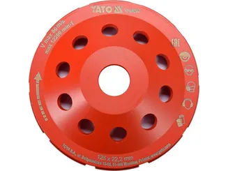 Yato Tarcza szlifierska diamentowa do betonu 125mm YT-60322  - 3