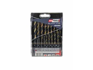 AWTOOLS Wiertła do metalu HSS M2 19szt. 1,0-10,0mm AW42003 - 2