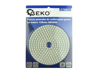 Geko Tarcza do szlifowania gresu 125mm GR3000 na mokro G78923 - 4