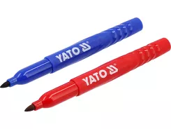 Yato Markery techniczne budowlane niebieski i czerwony 2 szt. YT-69301