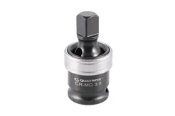 Quatros Przegub kulowy udarowy 1/2" z mechanizmem obrotu QS50704