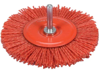 Yato Szczotka tarczowa z trzpieniem 100mm nylon do czyszczenia YT-47792