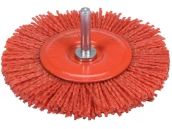 Yato Szczotka tarczowa z trzpieniem 100mm nylon do czyszczenia YT-47792