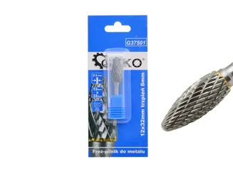 Geko Pilnik obrotowy do metalu 12x32mm G37501 - 2
