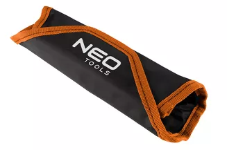 Neo Klucze płaskie dwustronne super cienkie zestaw 8 sztuk materiałowe etui 09-860 - 3