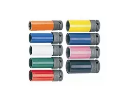 Jonnesway Nasadka udarowa długa 1/2" do felg z osłoną plastikową 22mm S18A4122