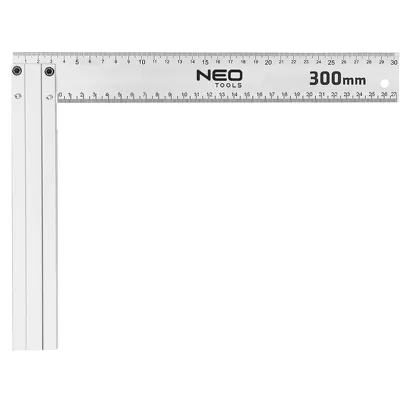Neo Kątownik budowlany aluminiowy 300 x 175 mm 72-145