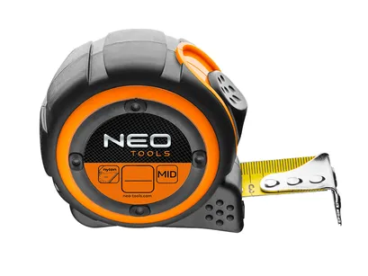 Neo Miara stalowa zwijana 8m z magnesem 67-188