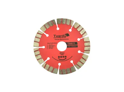 Tvardy Tarcza diamentowa segmentowa 125x12mm T00811