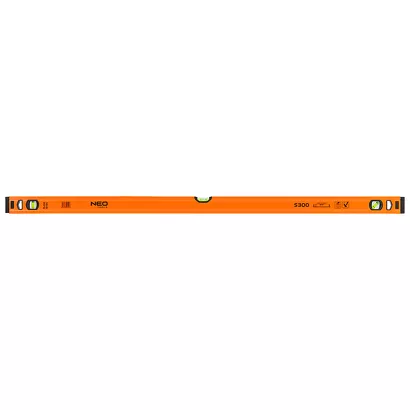 Neo Poziomnica aluminiowa 120cm 3 libelle S 71-135