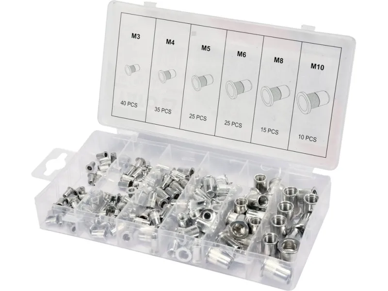 Yato Nitonakrętki aluminiowe M3-M10 YT-36460 