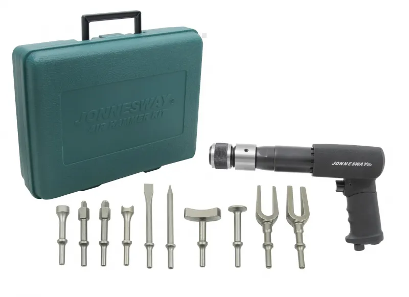 Jonnesway Młotek pneumatyczny z adapterami JAH-310K