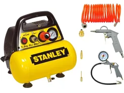 Stanley Kompresor bezolejowy 6L + zestaw pneumatyczny C6BB304STN071