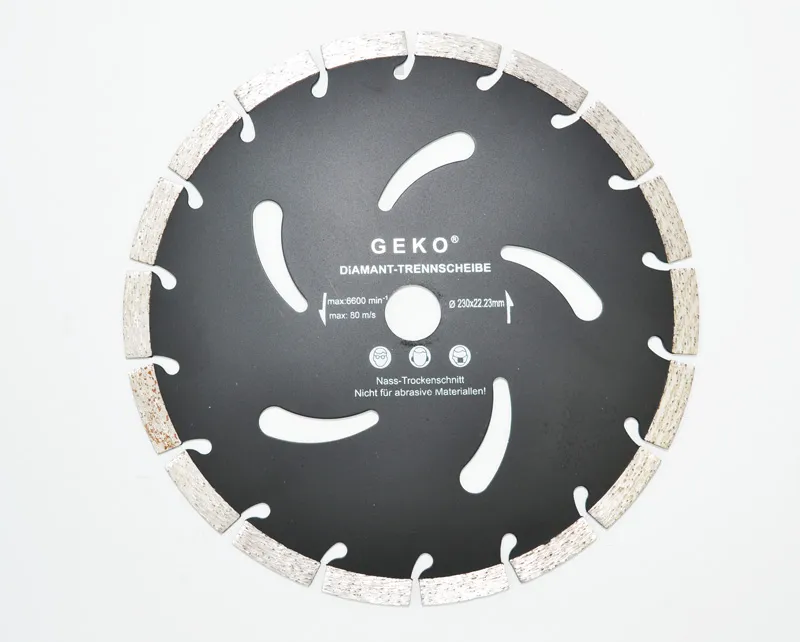 Geko Tarcza diamentowa do cięcia segmentowa Black 230x2mm G00284 
